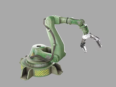 Mechanical arm 3d model