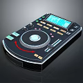 Professional DJ Controller With Large Knob Digital Display And Control Buttons