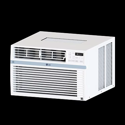 LG White Window Type Air Conditioner For Daily Home Use Appliance 3d model