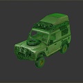 Bulletproof Car Armed Jeep Armed Car Armed Bulletproof Car Military Jeep Off-road Jeep Humvee 3d model