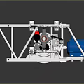Modern auxiliary frame auxiliary frame lower bracket sub-frame 3d model
