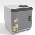 Practical Gray Bruno BZ168 Daily Household Appliance With Round Top And Control Panel