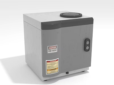 Practical Gray Bruno BZ168 Daily Household Appliance With Round Top And Control Panel 3d model