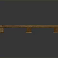 Sturdy Wooden Pallet For Home Storage With Durable Slats And Solid Construction