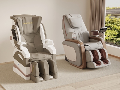 massage chair 3d model