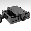 Industrial Equipment Precision Sliding Table With Handwheel Adjustment And Metal Platform