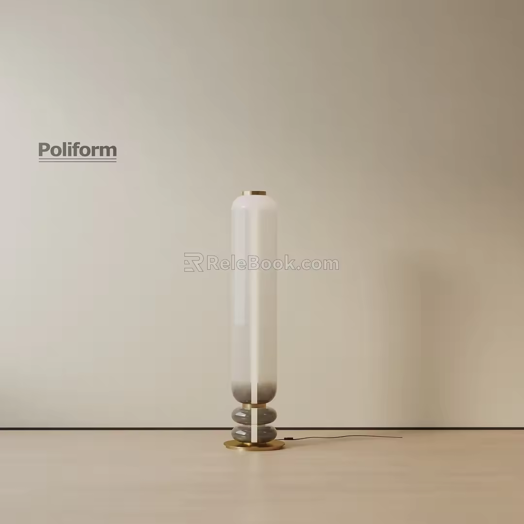 Modern floor lamp 3d model