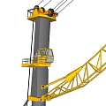 Telescopic Boom Crane Detailed Technical Drawing And Design Specifications 3d model