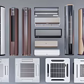 Different Types Of Modern Air Conditioner Fans Including Standing And Wall Mounted Designs