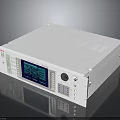 Professional Electronic Testing Equipment With Digital Display Screen White Casing And Control Panel Knob 3d model