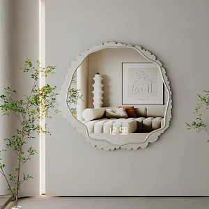 Modern Mirror Dressing Mirror Art Mirror Alien Mirror Floor Mirror Irregular Mirror Full-length Mirror 3d model