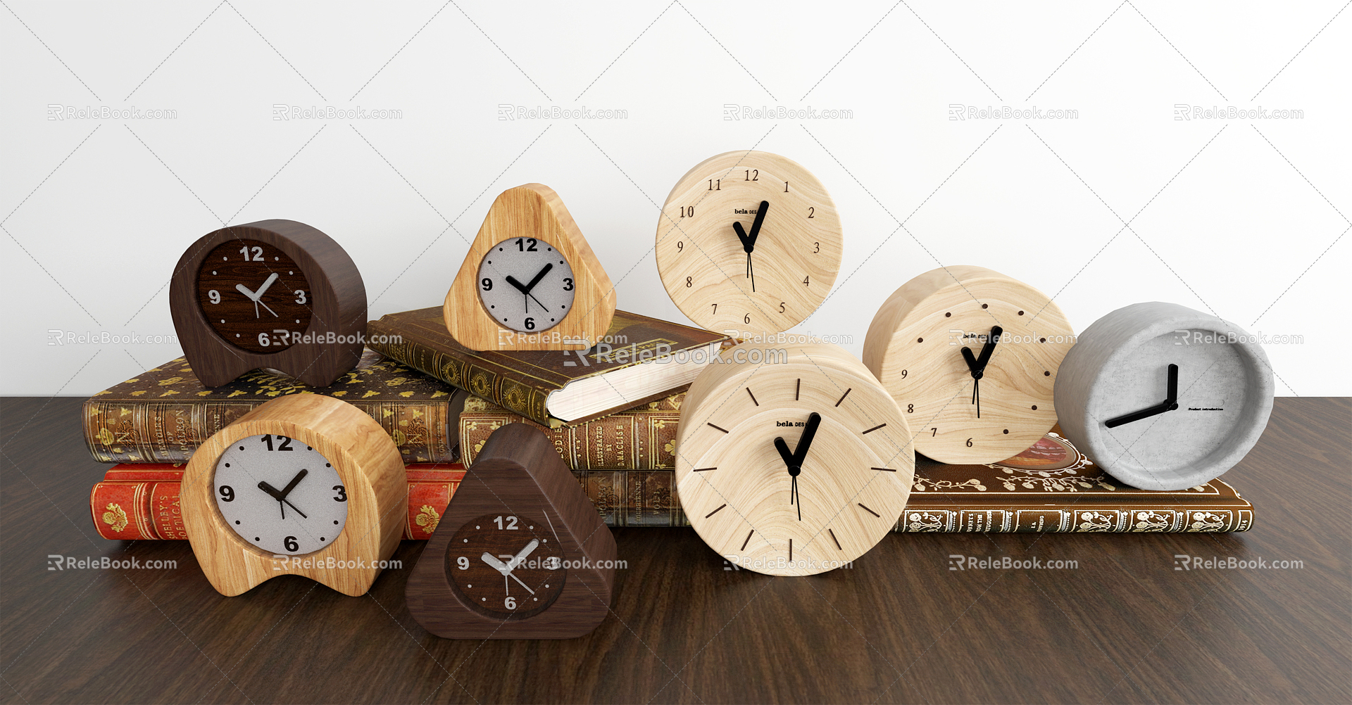 Nordic alarm clock alarm clock combination model