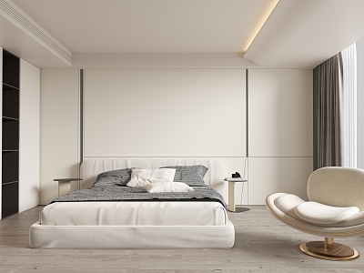 Modern Bedroom 3d model