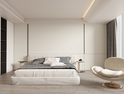 Modern Bedroom 3d model