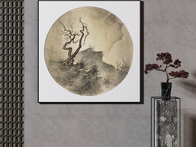 New Chinese Decorative Painting model