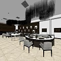 Luxurious Jewelry Store Interior With Glass Display Cases Elegant Chandeliers And Marble Floors