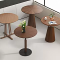New Chinese Style Side Table Small Coffee Table 3d model