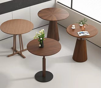 New Chinese Style Side Table Small Coffee Table 3d model