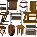 Various Stylish Side Tables With Wooden Metal Frame Storage Shelves And Wheels
