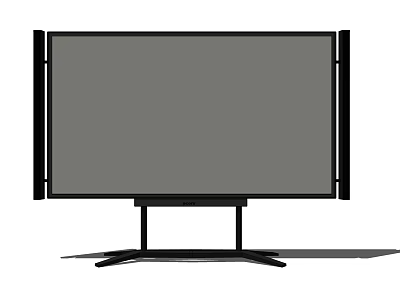 Modern Television Television 3d model