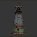 Kerosene Lamp Vintage Oil Lamp Vintage Kerosene Lamp Oil Lamp Gasoline Lamp Miner's Lamp Medieval Miner's Lamp Vintage Miner's Lamp 3d model