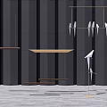 Modern lamp combination chandelier 3d model
