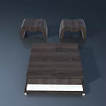 Modern Solid Wood Casement Door With Stylish Design For Home Interior Use