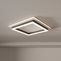 Modern Minimalist Ceiling Lights with Square Round Shapes and Sleek Design 3d model