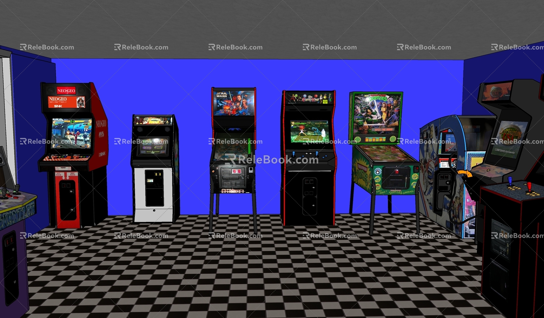 GAME MACHINE model