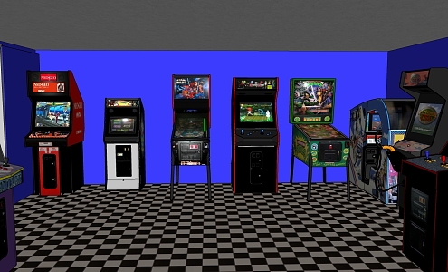 GAME MACHINE 3d model