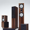 Wooden Home Audio Speakers In Different Sizes With Modern Design And Quality Sound