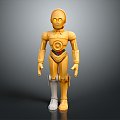 Robot Robot Assistant Small Robot Robot Butler 3d model