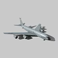 Advanced Military Fighter Jet With Sleek Silver Exterior And Aerodynamic Wing Structure