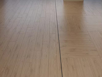 Solid wood flooring 3d model