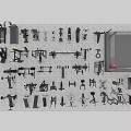 Various Sports Equipment Collection Featuring Fitness Gear And Training Supplies For Gym