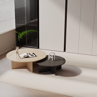 Modern coffee table 3d model