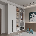 Minismal wardrobe 3d model