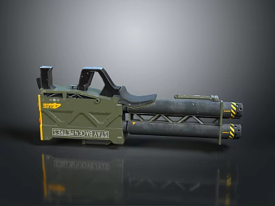Science Fiction Firearms Next Generation Firearms Science Fiction Game Gun Game Firearms Game Gun Concept Gun Laser Gun 3d model