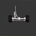 Off Road Vehicle Tires With Heavy Duty Suspension System And Metal Axle