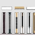 Modern Air Conditioner Fans With Wall Mounted And Floor Standing Designs