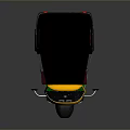 Green Yellow Black Motorized Rickshaw With Seats Windshield And Side Mirrors