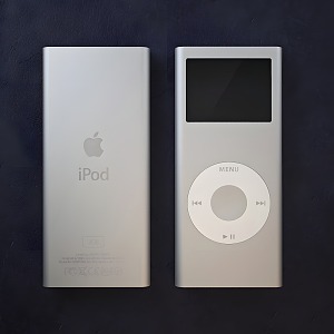 MP3 music player ipod 3d model