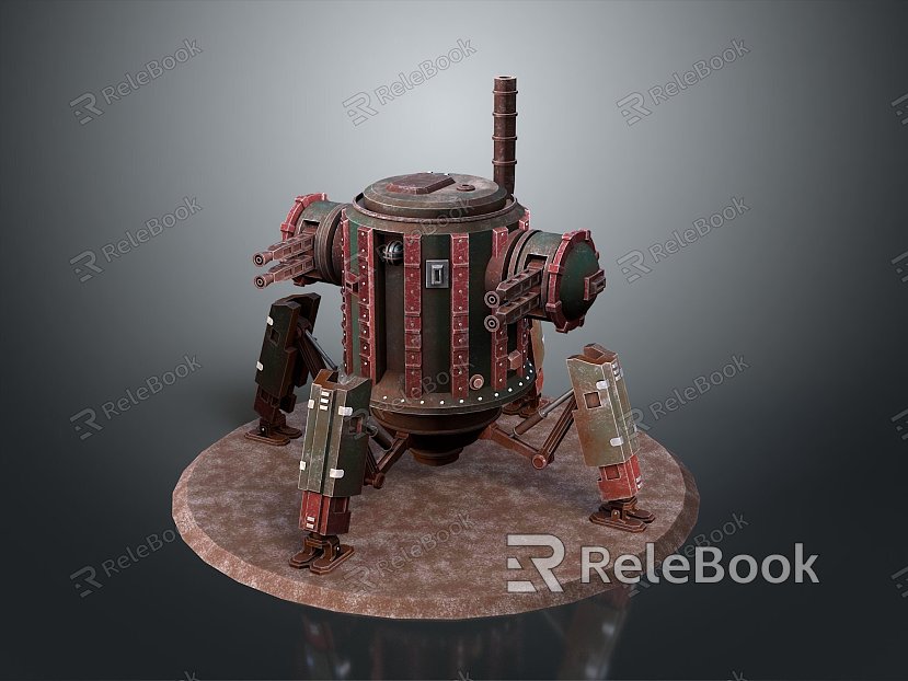 Mech Warrior Mech Soldier Machine Battlearm Mechanical Battlearm Machine Fighter Robot model