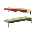 modern bench sofa bench 3d model