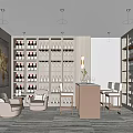 Luxury Bar Area Interior With Wine Racks Bottles Bar Stools Chairs And Decorative Painting