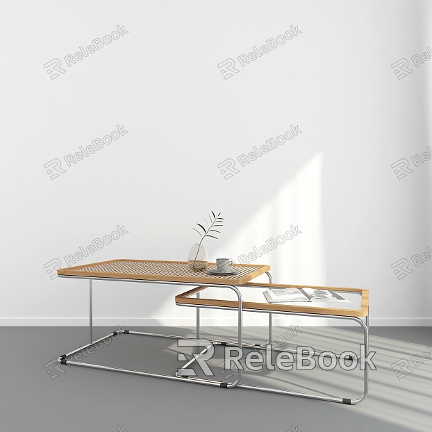 Modern coffee table model