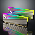 XPG Sleek RAM Modules With Colorful RGB Lighting And Metal Heat Spreaders