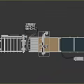 Industrial Automated Production Line Equipment with Conveyor Belts Robotic Arm and Worktables for Manufacturing