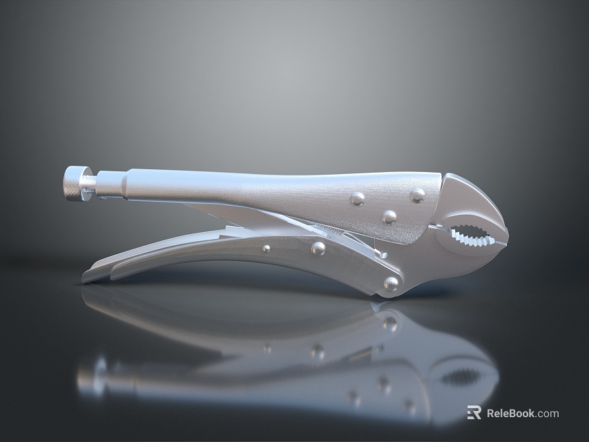 Modern Minimalist Lighting Fixture Combination With Silver Finish For Living Room 3d model 