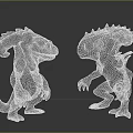 Alien Creature Alien Monster Alien Frog Man Warcraft Game Character Anime Character Cartoon Creature 3d model